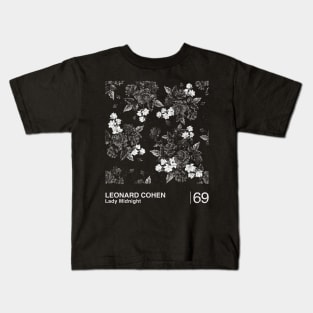 Lady Midnight / Minimalist Graphic Design Fan Artwork Kids T-Shirt